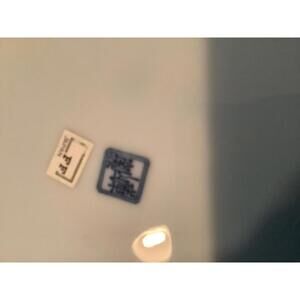 Set of 4 Blue and White Patterned Ceramic Plates